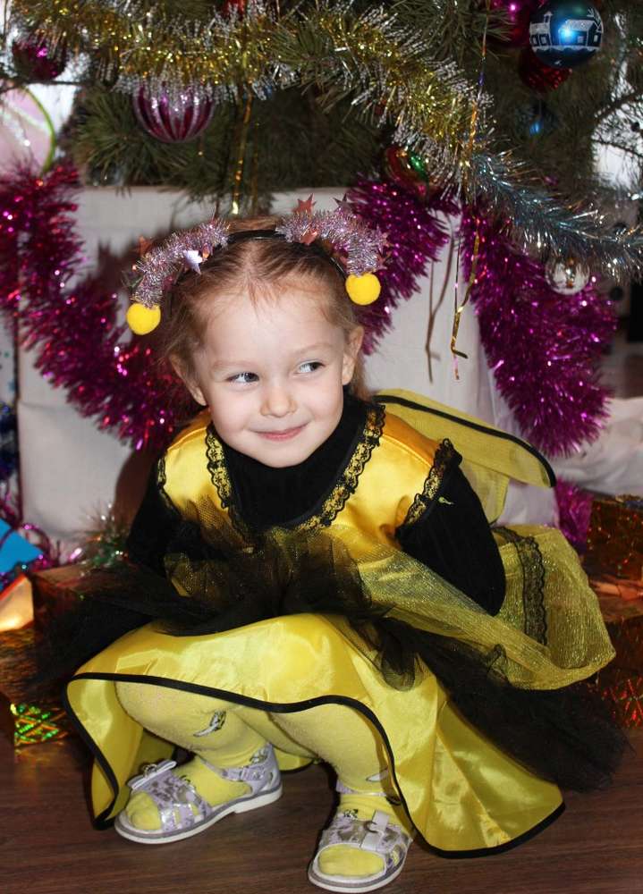 Хитрая пчела Даша (фото прислала Ольга Чиж)