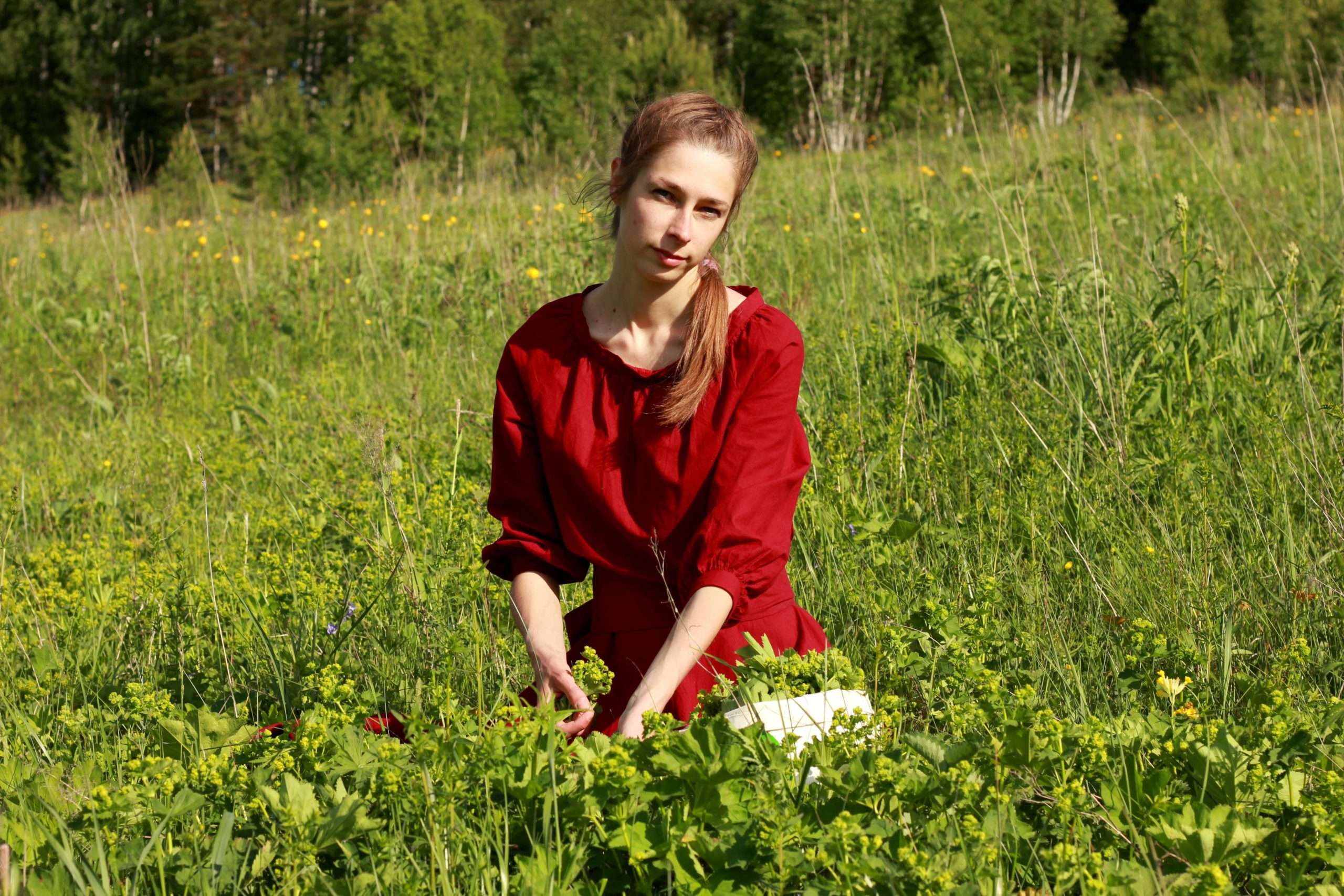 Жительница Кусы убеждена, лучший чай – травяной, произрастающий на родной  земле