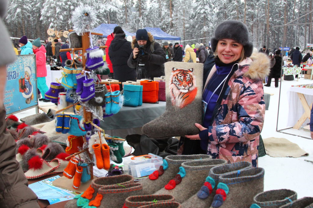 Поделка из валенка